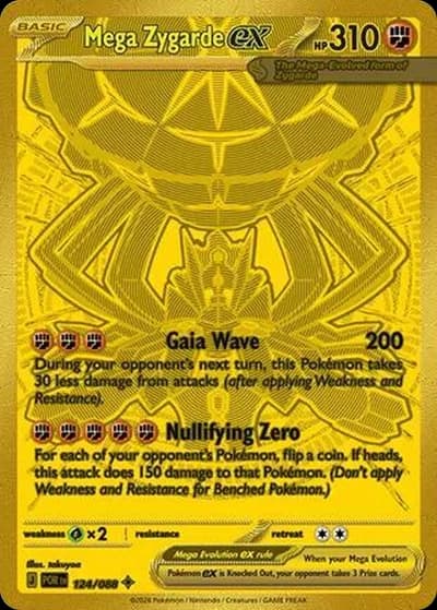 Mega Zygarde ex - Perfect Order - 124/088
