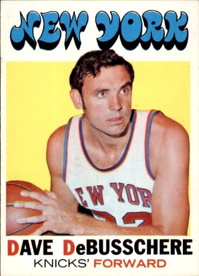 Dave DeBusschere 1971-72 Topps #107 - New York Knicks