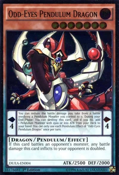 Odd-Eyes Pendulum Dragon (Duelist Alliance Ultimate Rare)