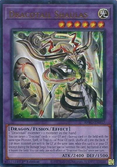 Dracotail Shaulas (BPRO-EN037) - Ultra Rare