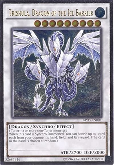 Trishula, Dragon of the Ice Barrier (Astral Pack 8 Ultimate Rare)