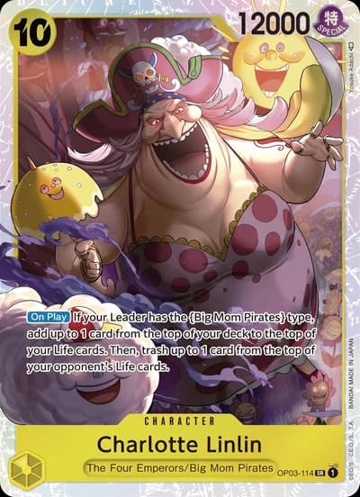 Charlotte Linlin (114) - One Piece Card Game Pillars of Strength (OP03)