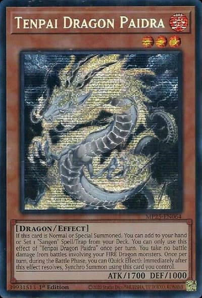 Tenpai Dragon Paidra (2025 Mega Pack MP25-EN165)