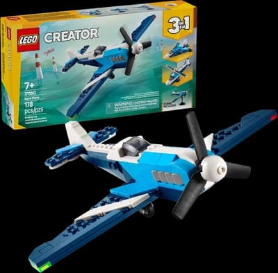 LEGO Creator 3 in 1 Aircraft Race Plane Toy