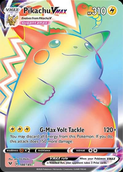 Pikachu VMAX (Secret) - SWSH04: Vivid Voltage (SWSH04)