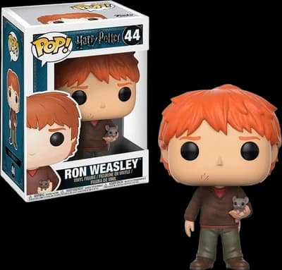 Funko POP Ron Weasley with Scabbers Toy #02