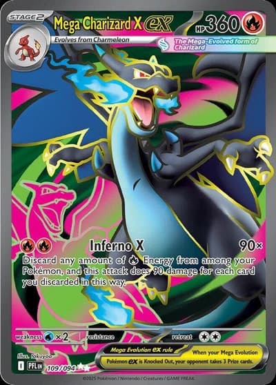 Mega Charizard X ex - 109/094