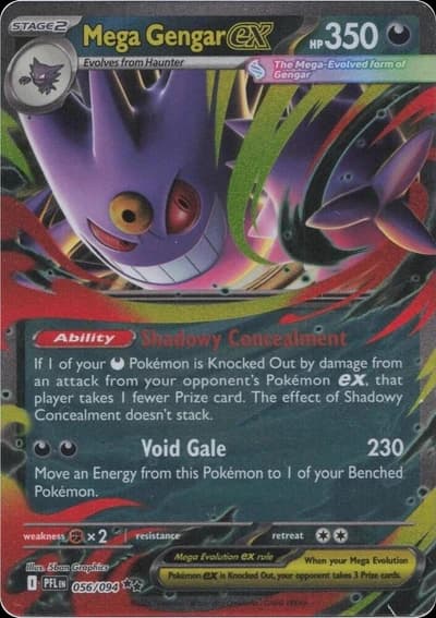 Mega Gengar ex - Phantasmal Flames