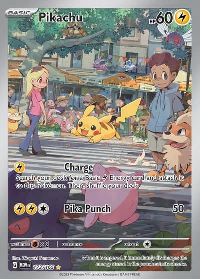 Pikachu #173 - Scarlet & Violet 151 (Holo)