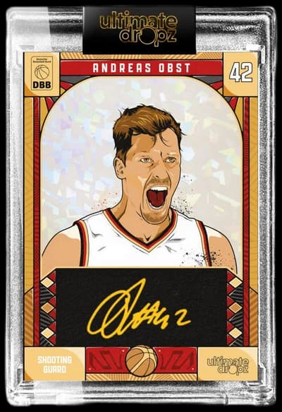 Andreas Obst - OG Baller - On-Card Signature - DBB - #/15