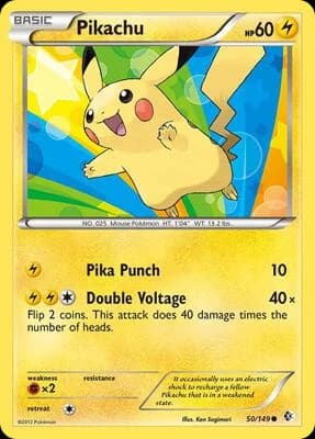 Pikachu (BW: Boundaries Crossed)