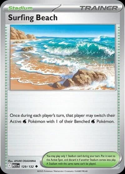 Surfing Beach - Mega Evolution
