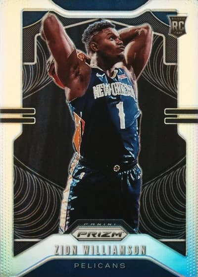 PSA 10 - 2019-20 Panini Prizm Basketball #248 Zion Williamson RC (New Orleans Pelicans)