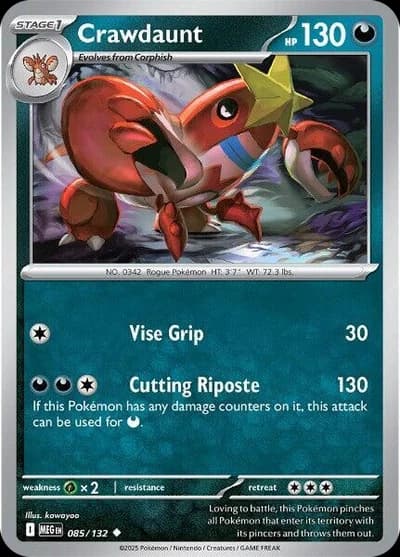 Crawdaunt - Mega Evolution