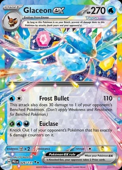 Glaceon ex - Prismatic Evolutions