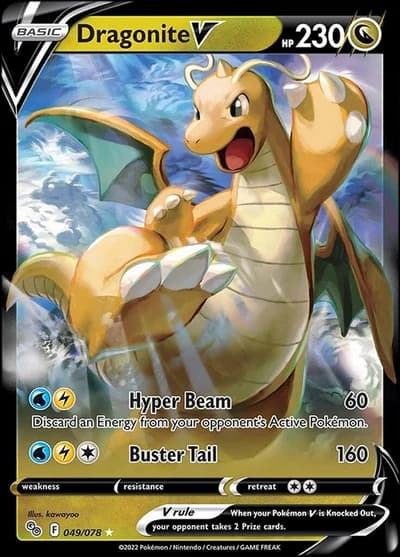Dragonite V - Pokemon GO (PGO) - 049/078