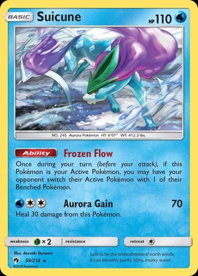 Suicune (SM Lost Thunder 59/214)
