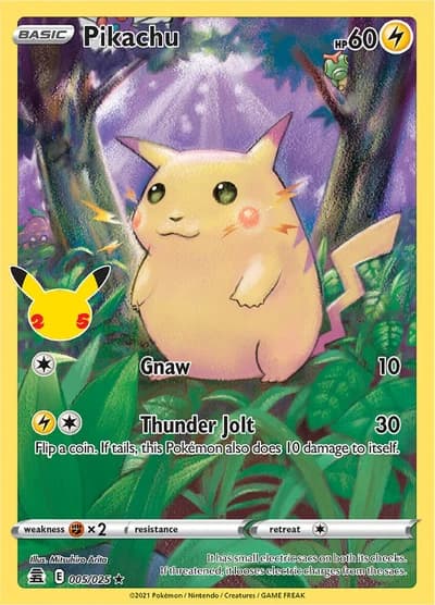 Pikachu Holo #005 Celebrations