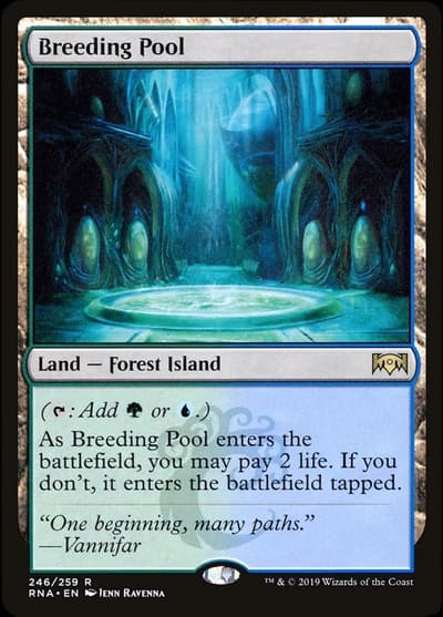 Ravnica Allegiance (RNA) - Breeding Pool - Shock Land