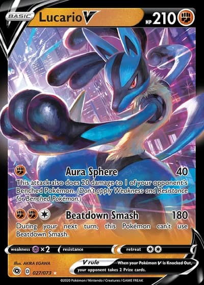 Lucario V - Champion's Path (CHP)
