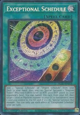 Exceptional Schedule (Secret Rare)
