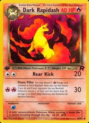Dark Rapidash (Team Rocket 44/82)