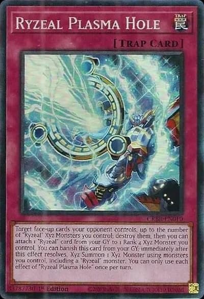 Ryzeal Plasma Hole (Crossover Breakers XV1-EN025 Collector's Rare)