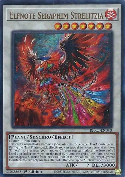 Elfnote Seraphim Strelitzia (BPRO-EN040) - Ultra Rare