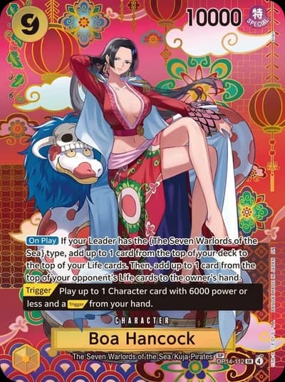 Boa Hancock (SP) - OP14-112 - Super Rare (Foil)